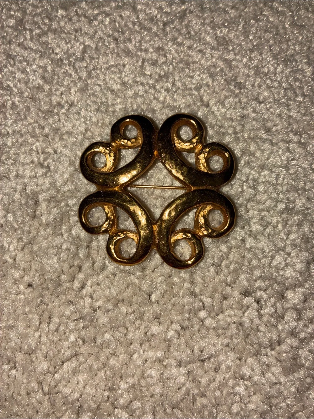 Beautiful Vintage YSL Brooch